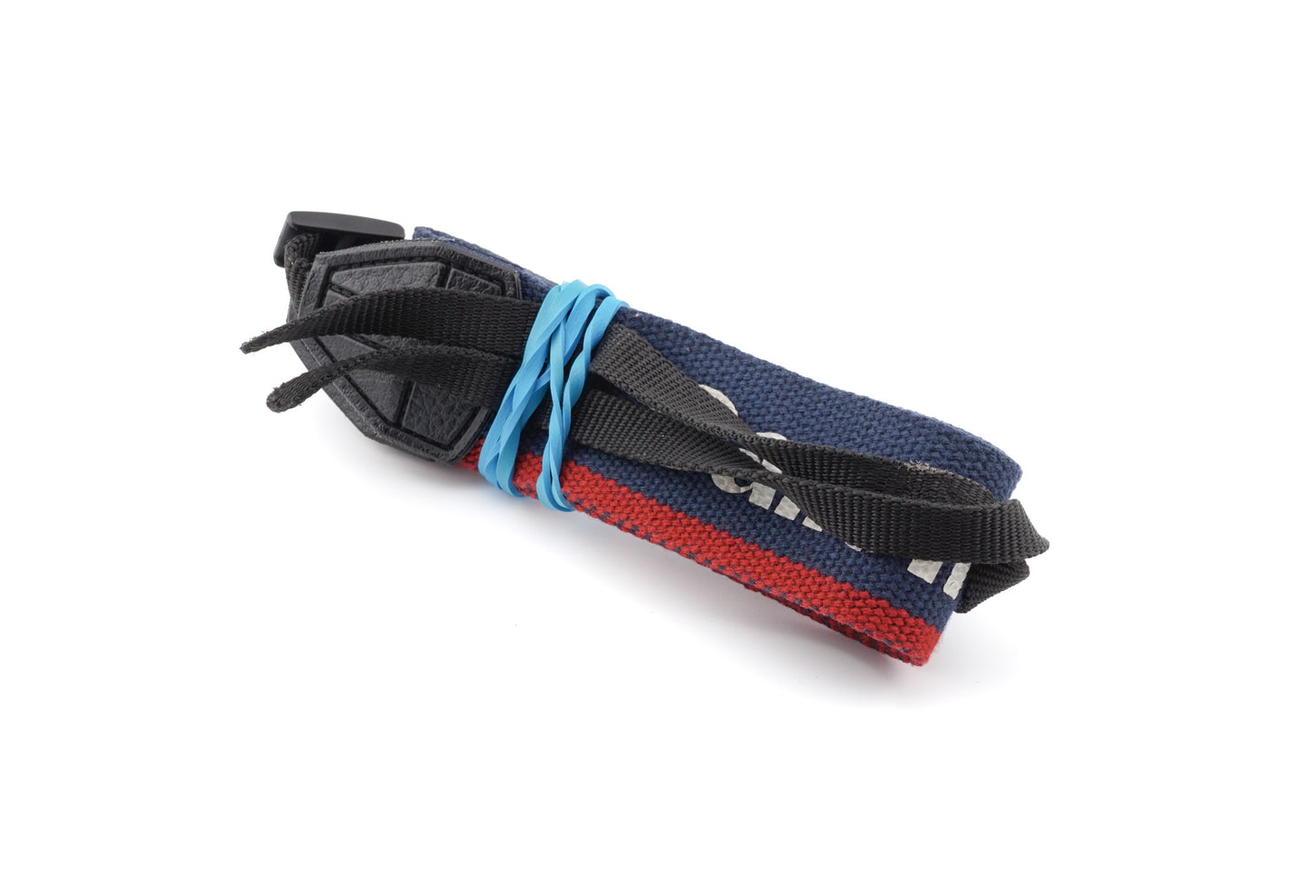 Canon Blue & Red Fabric EOS Strap