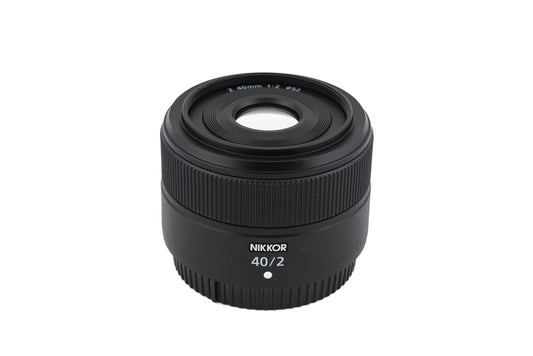 Nikon 40mm f2 Nikkor Z