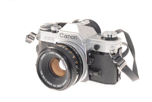 Canon AE-1 + 50mm f1.8 S.C.