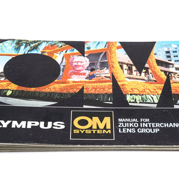 Olympus Manual for Zuiko Interchangeable Lenses Group