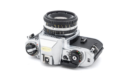 Nikon FG + 50mm f1.8 Series E