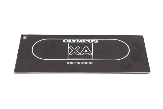 Olympus XA Instructions
