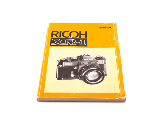 Ricoh XR-1 Instructions