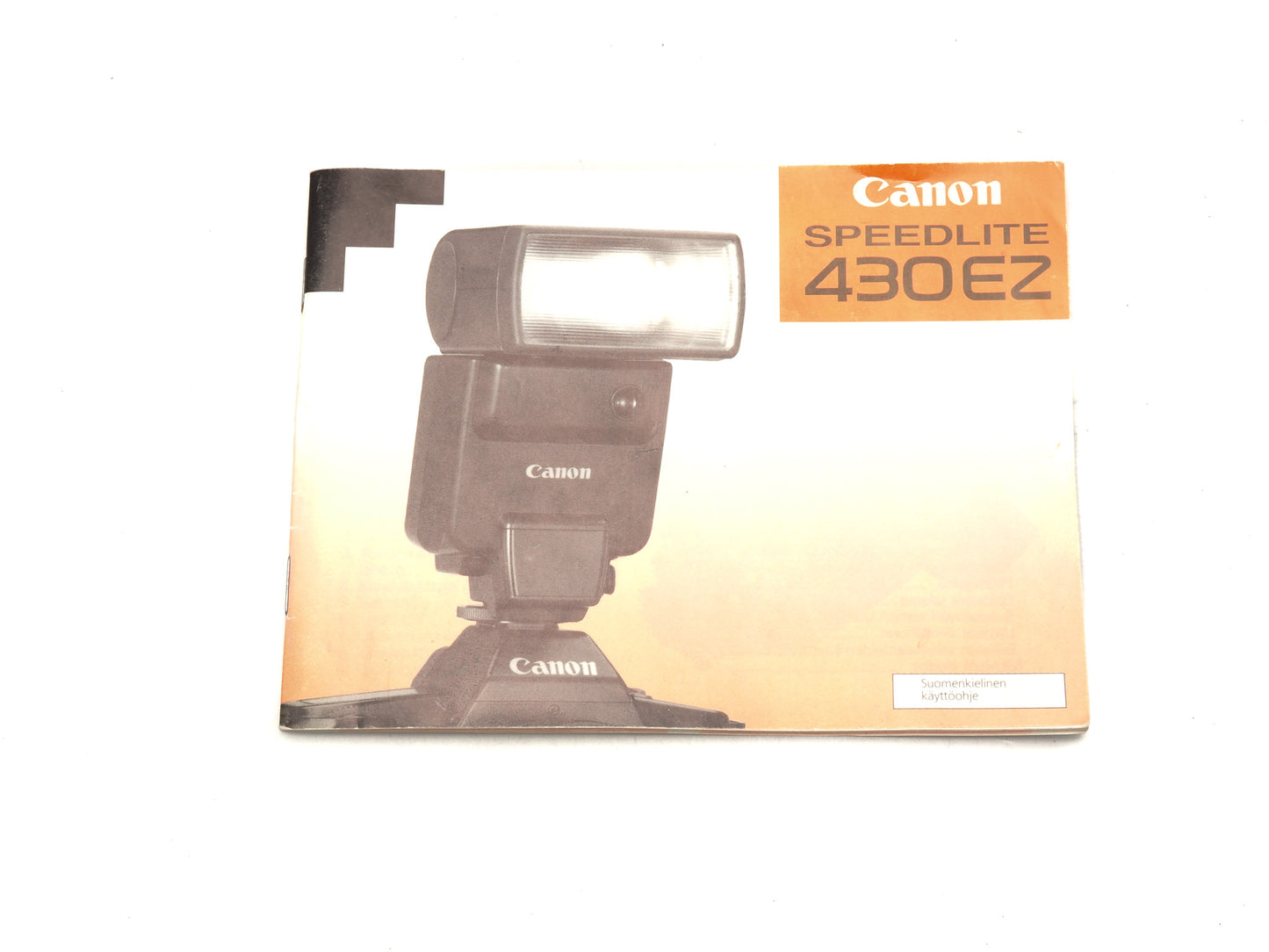 Canon 430EZ Speedlite Instruction Manual
