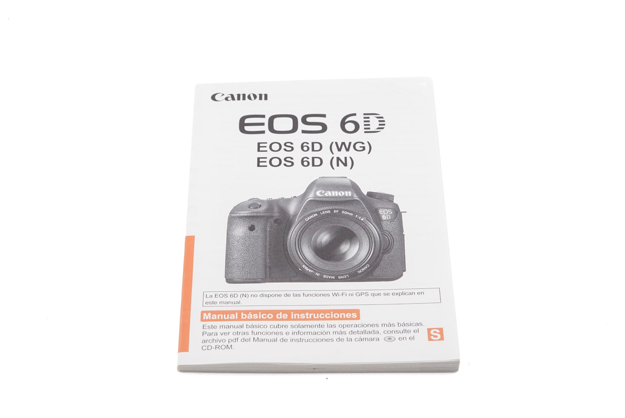 Canon EOS 6D Instructions – Kamerastore