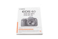 Canon EOS 6D Instructions