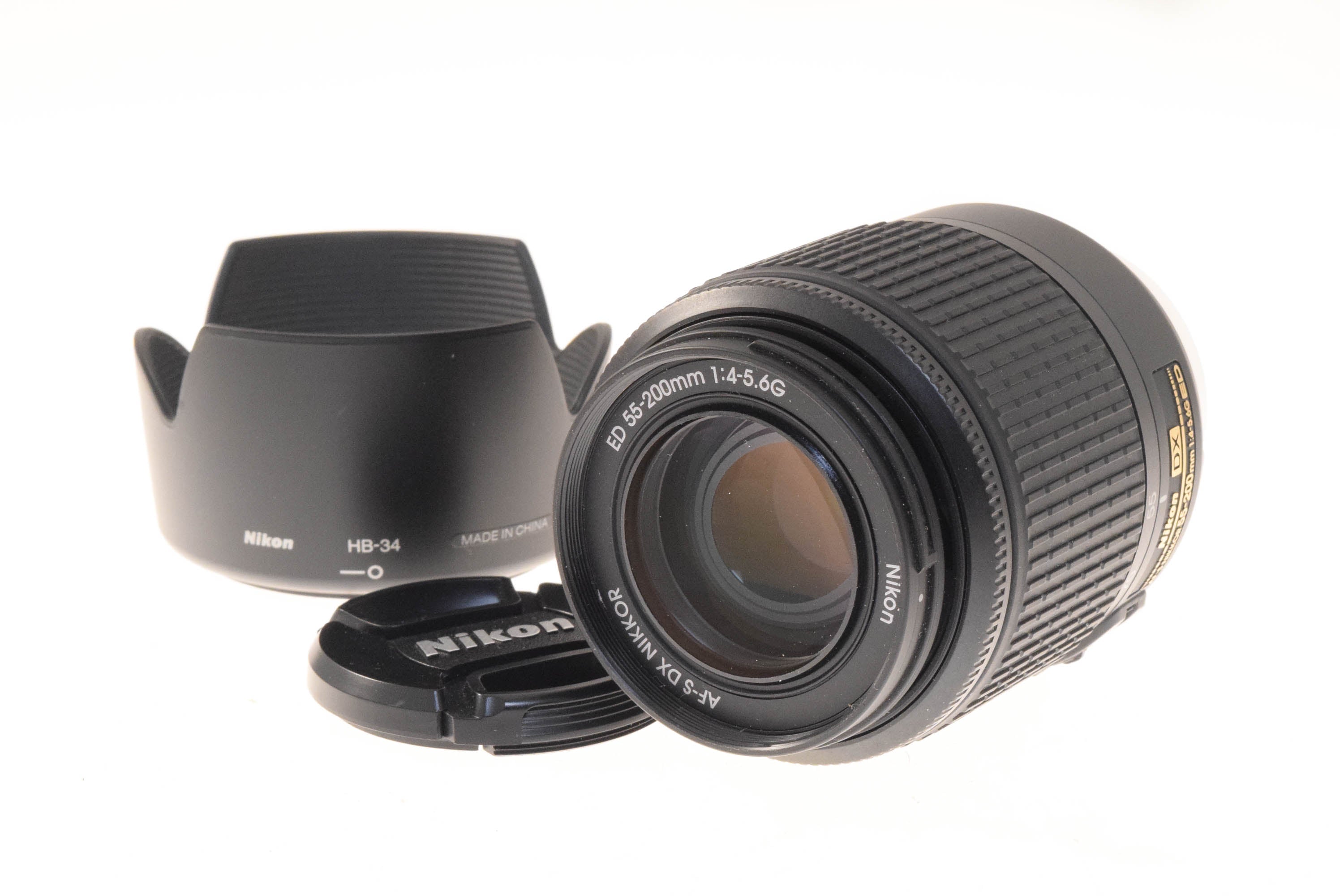 安い割引 NIKON DX AF-S Nikkor 1: 55-200mm f4-5.6G ED AF-S レンズ(ズーム)