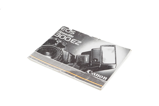 Canon Speedlite 300EZ Instruction Manual