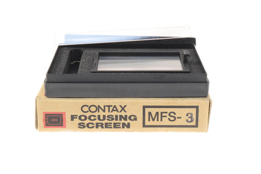 Contax MFS-3 Focusing Screen - Accessory