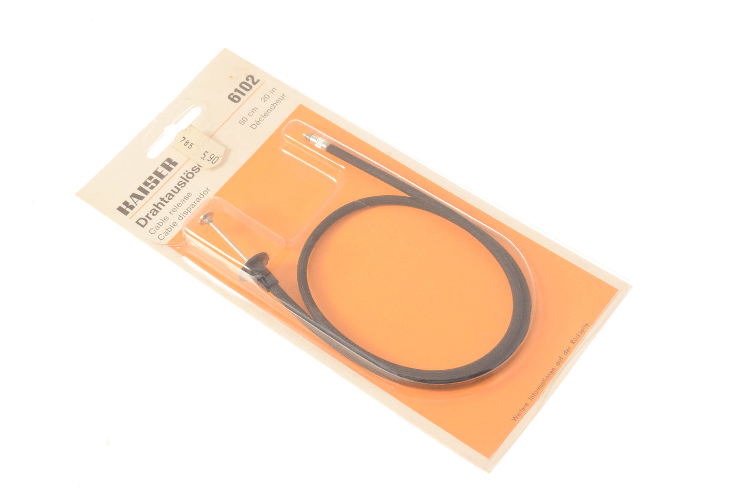 Kaiser Cable Release without Locking Screw 50cm (6102) - Accessory