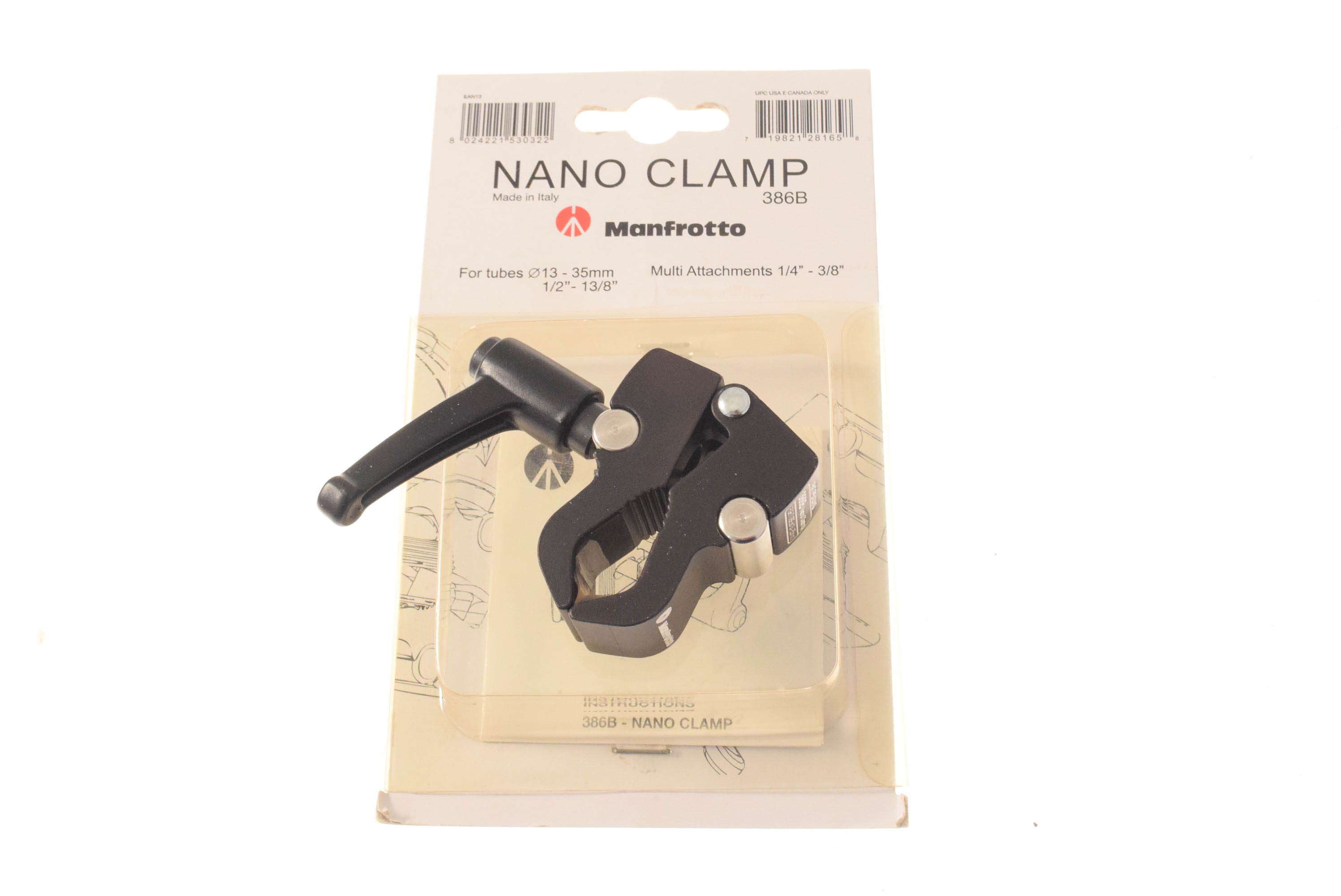 Manfrotto 386B Nano Clamp - Accessory
