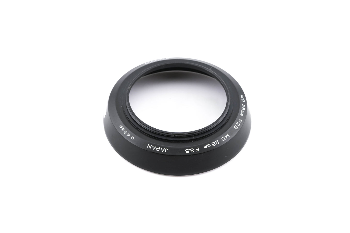 Minolta 49mm Lens Hood for 28mm f2.8 & f3.5 - Accessory