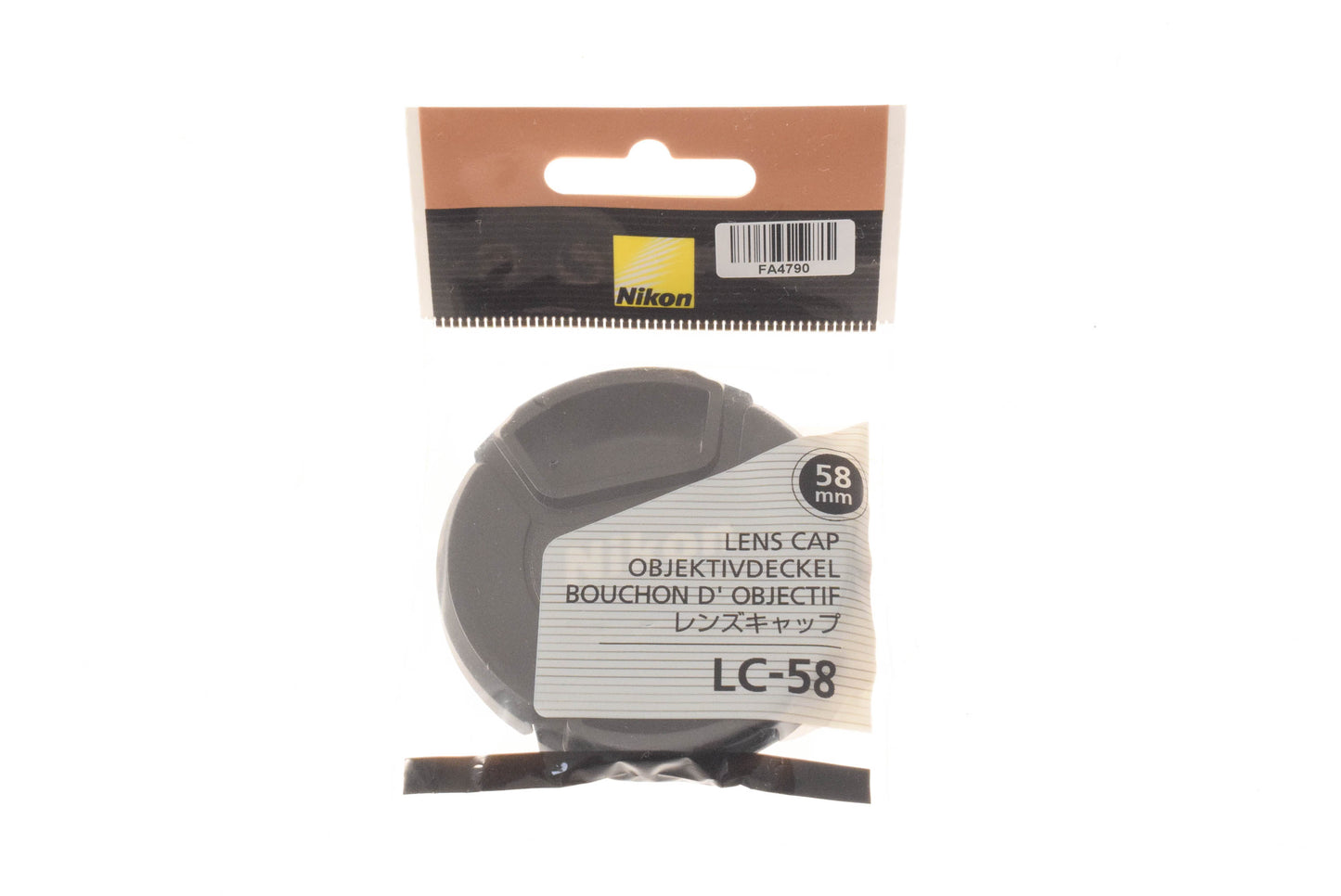 Nikon 58mm Lens Cap LC-58 - Accessory