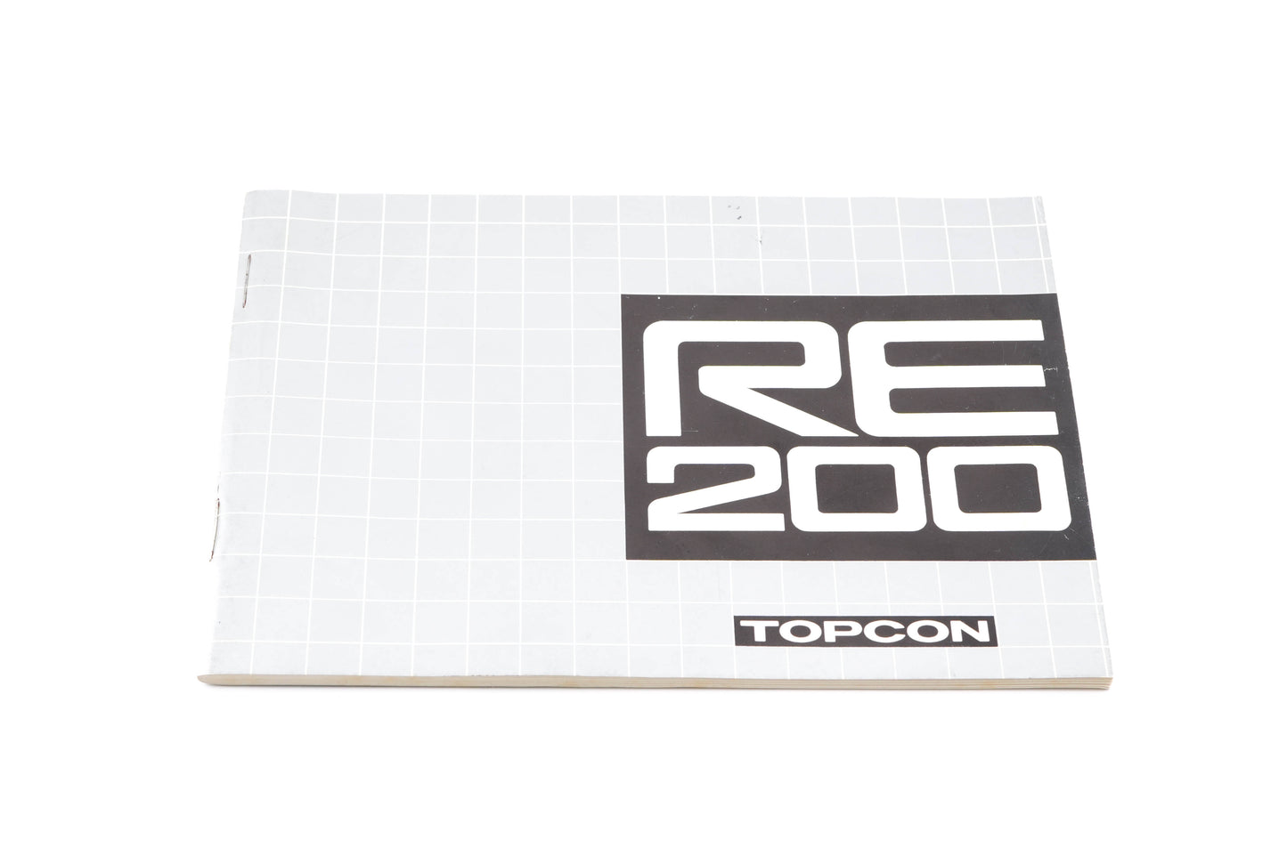 Topcon RE200 Instructions - Accessory