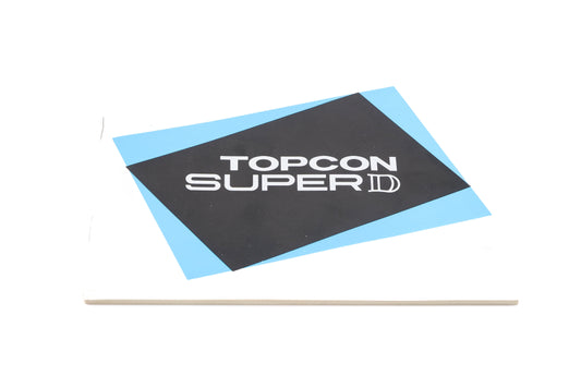 Topcon Super D Instructions - Accessory