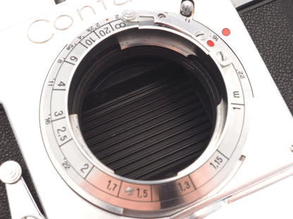 Contax IIa + 50mm f2 Sonnar T Opton