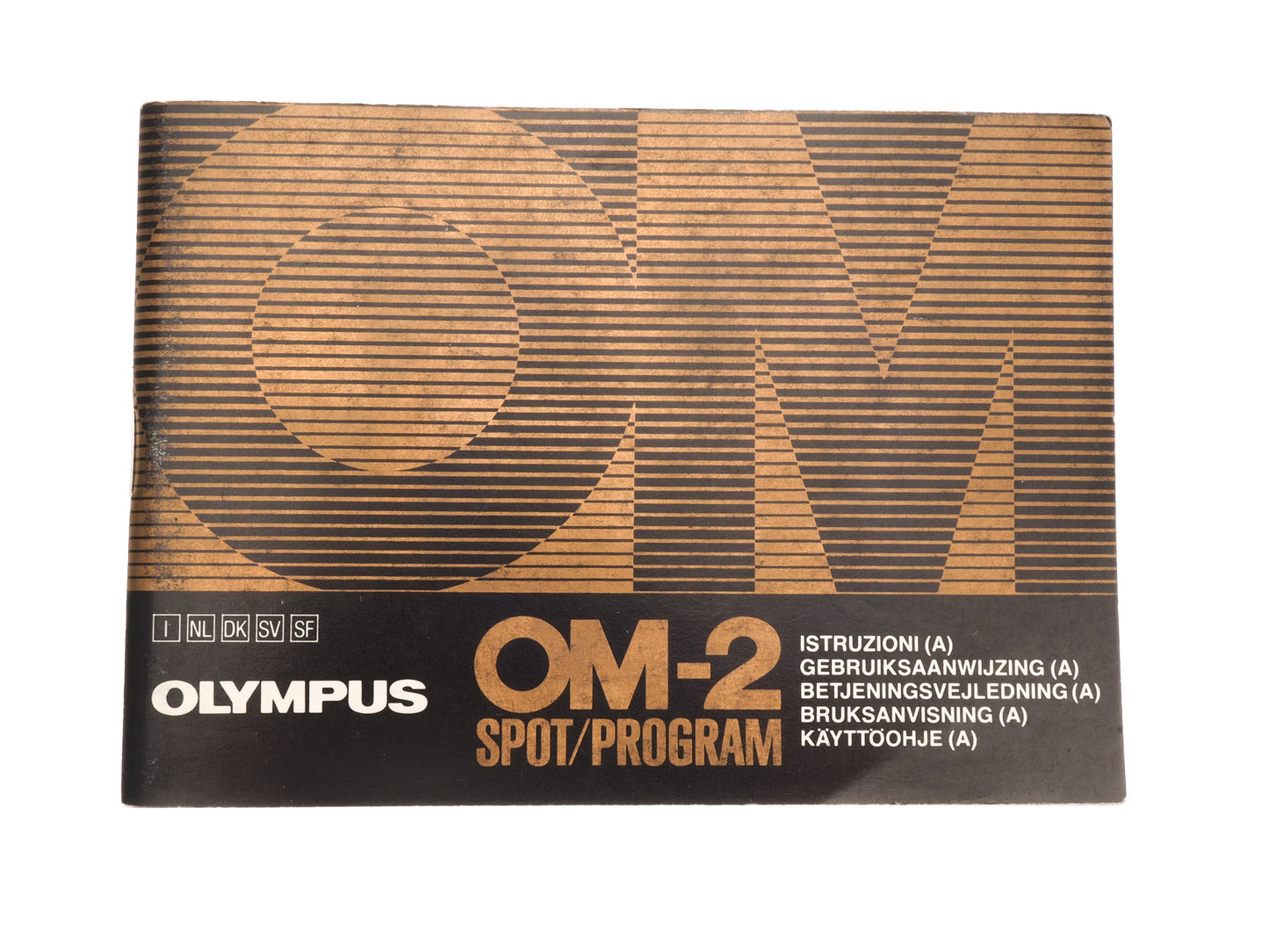 Olympus OM-2 Spot/Program Instructions