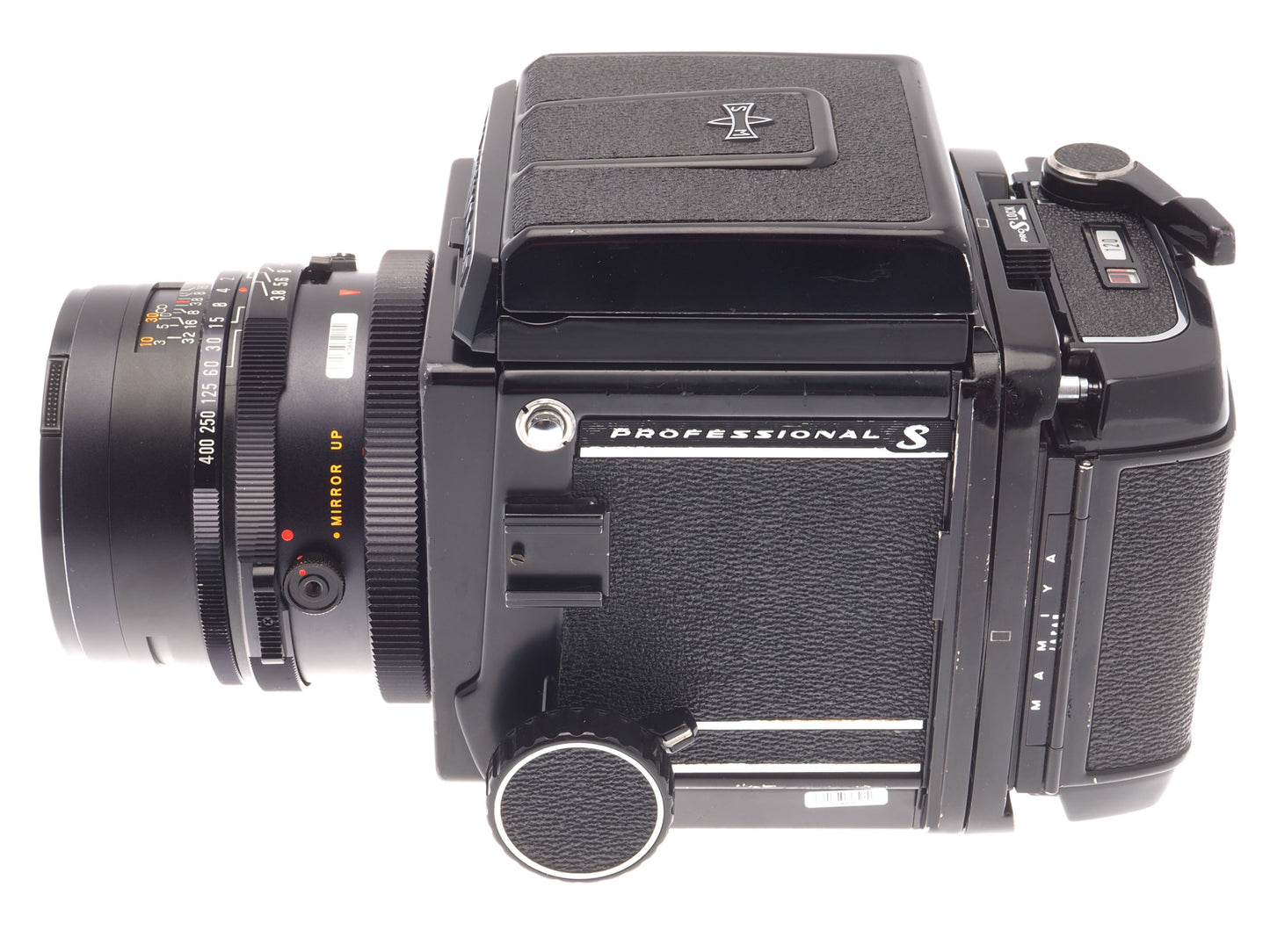 Mamiya RB67 Pro-S + 120 Pro-S 6x7 Film Back + 90mm f3.8 Sekor C + Waist Level Finder