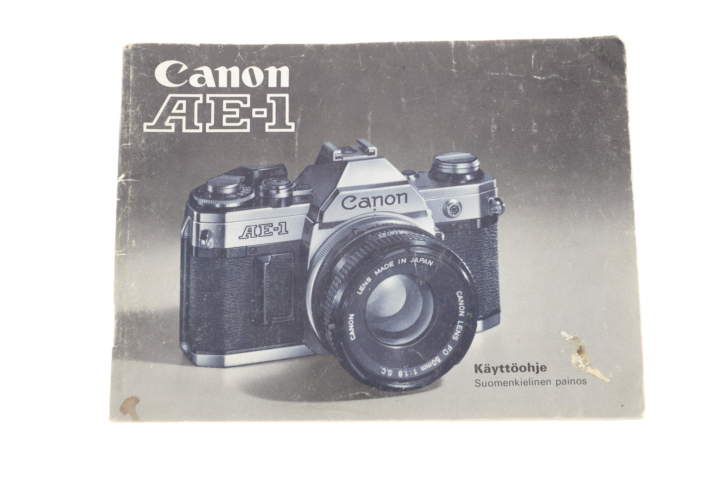 Canon AE-1 Instructions