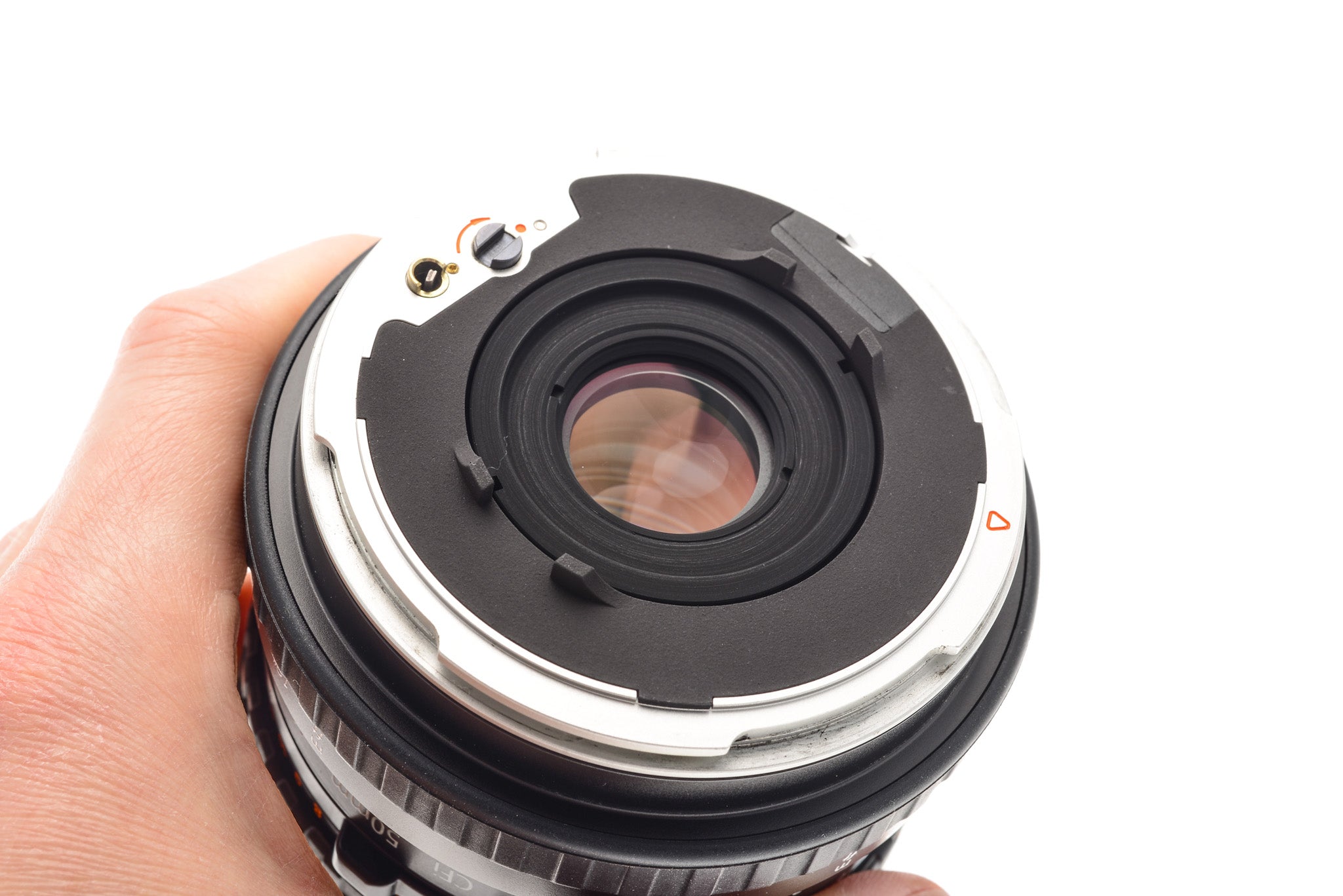 Hasselblad distagon c 50mm f4 Chrome白鏡筒 - レンズ(単焦点)