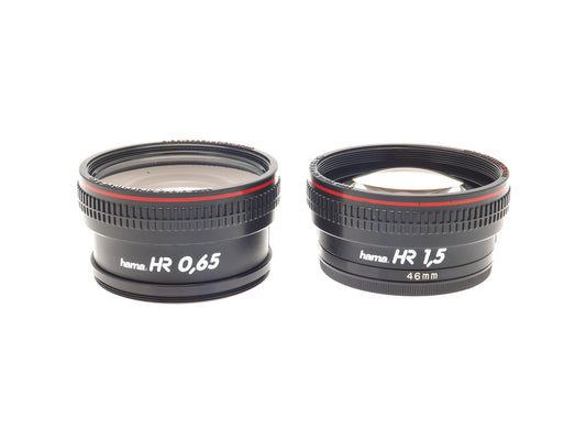 Hama 0.65x/1.5x Video Objective Set HR - Accessory