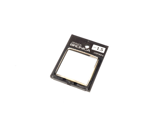 Zenza Bronica -1.5 Eye Correction Lens for Prism Finder S - Accessory