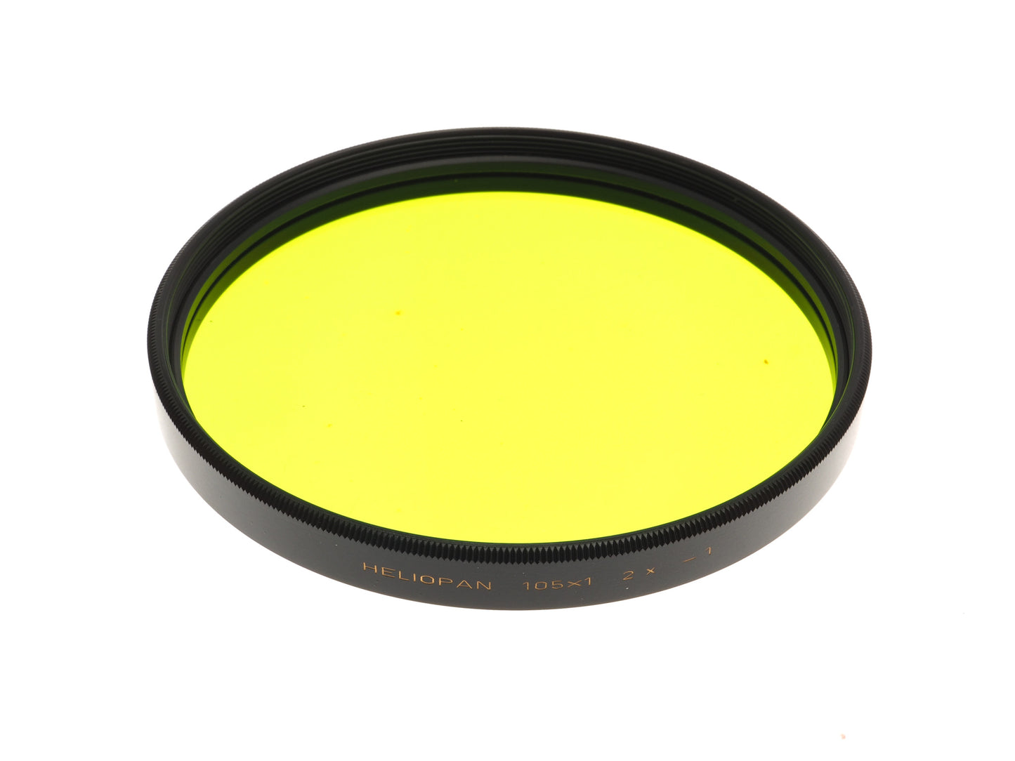 Heliopan 105mm Yellow Filter 2x -1 - Accessory