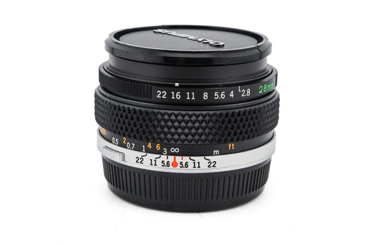 Olympus 28mm f2.8 Zuiko Auto-W MC - Lens