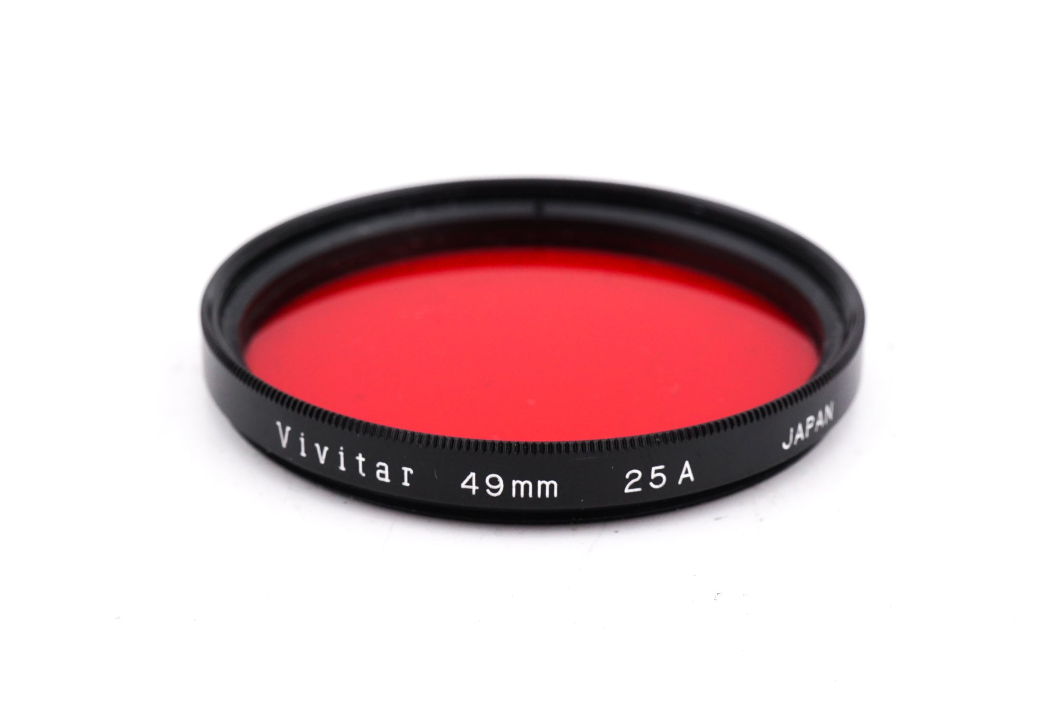 Vivitar 49mm Red Filter 25A - Accessory