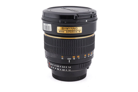Samyang 85mm f1.4 IF Aspherical AI-S - Lens