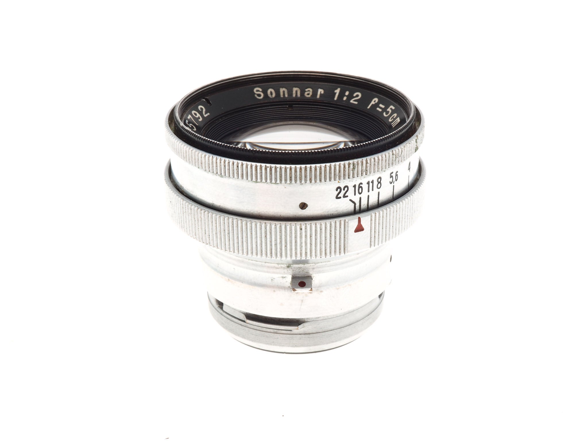 Carl Zeiss 5cm f2 Sonnar T Jena - Lens