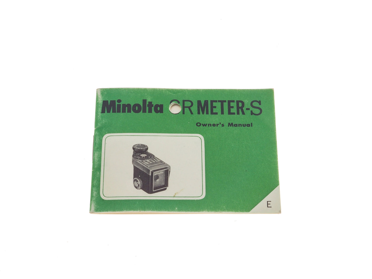 Minolta SR Meter-S Manual - Accessory