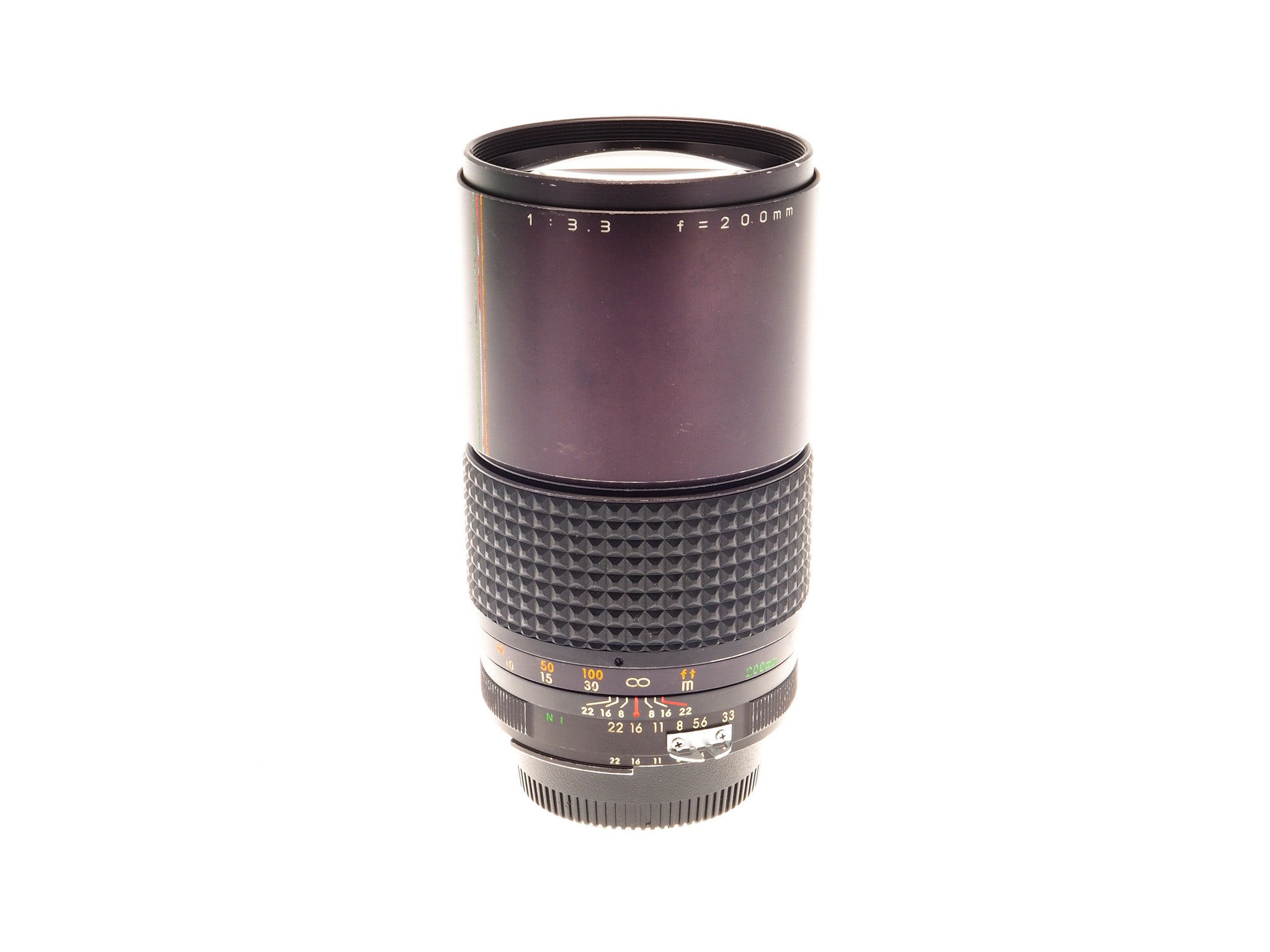 Makinon 200mm f3.3 Auto Multi-Coated - Lens