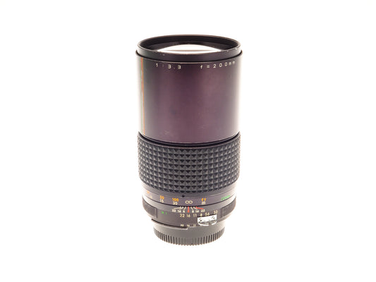 Makinon 200mm f3.3 Auto Multi-Coated - Lens