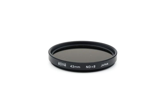 Hoya 43mm Neutral Density Filter ND8 - Accessory