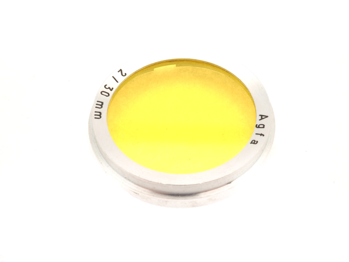 Agfa 30mm Push-On Yellow Filter - Accessory