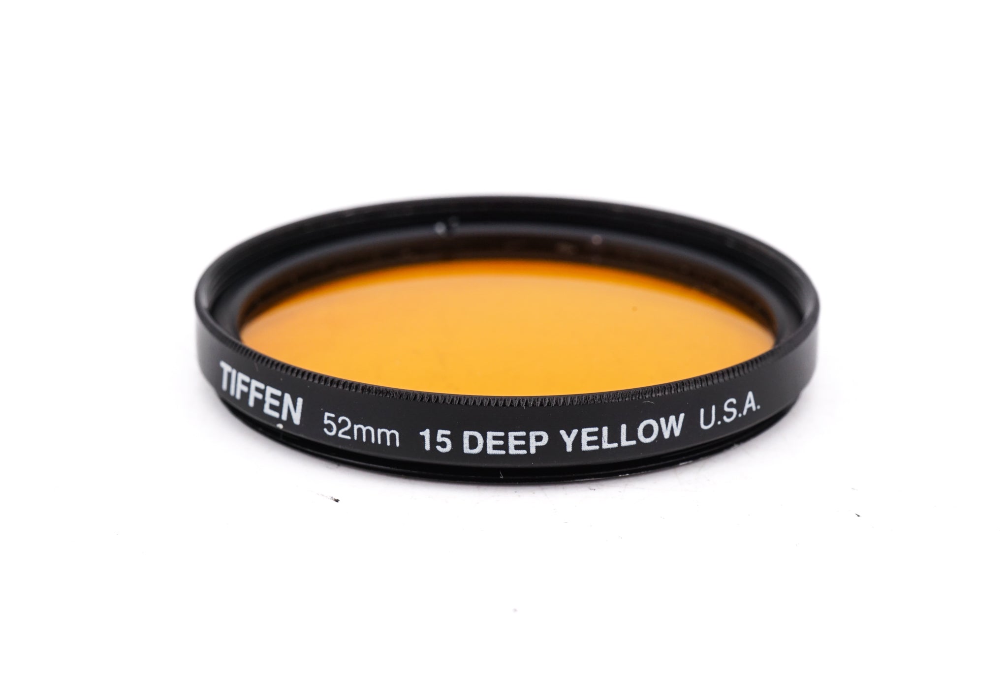Tiffen 52mm Deep Yellow Filter #15 - Accessory