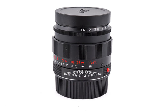 Leica 50mm f1.4 Summilux-M ASPH. (Black Chrome, 11688 / 11715) - Lens