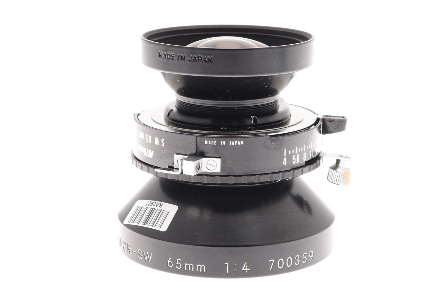Nikon 65mm f4 Nikkor-SW (Shutter) - Lens