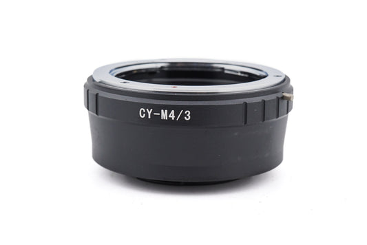 Generic Contax/Yashica - Micro Four Thirds (C/Y - M4/3) Adapter - Accessory