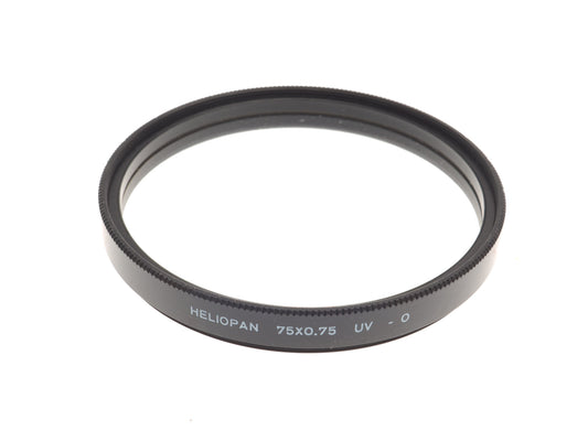Heliopan 75mm UV Filter -0 - Accessory