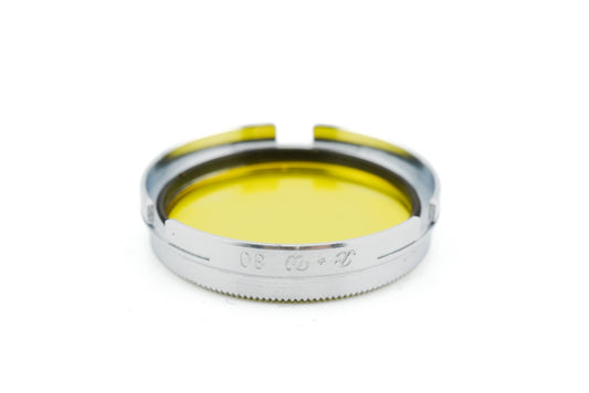 B+W 30mm Yellow Push-On Filter - Accessory