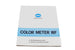 Minolta Color Meter IIIF Instructions