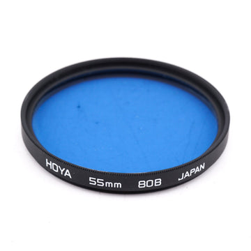 Hoya 55mm Color Correction Filter 80B