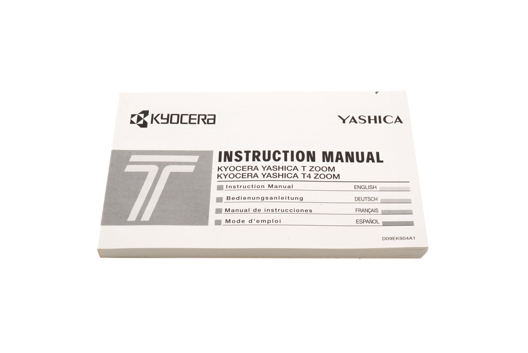 Yashica T / T4 Zoom Instructions - Accessory