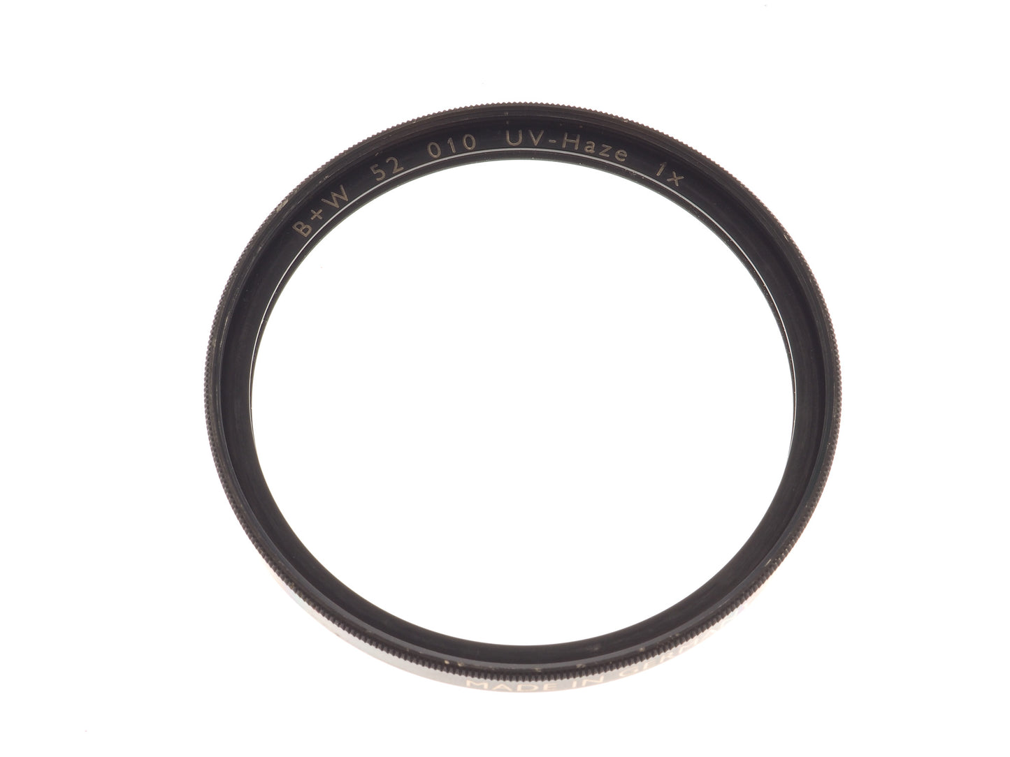 B+W 52mm UV-Haze Filter 010 1x F-Pro - Accessory