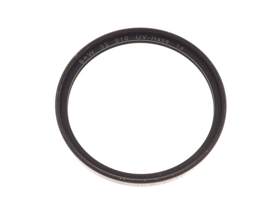 B+W 52mm UV-Haze Filter 010 1x F-Pro - Accessory