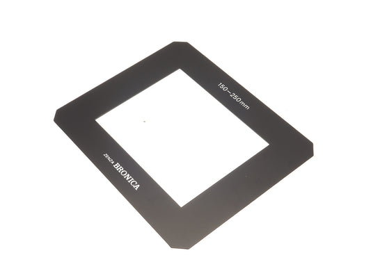 Zenza Bronica 150-250mm Professional Hood Mask (BG3710) - Accessory