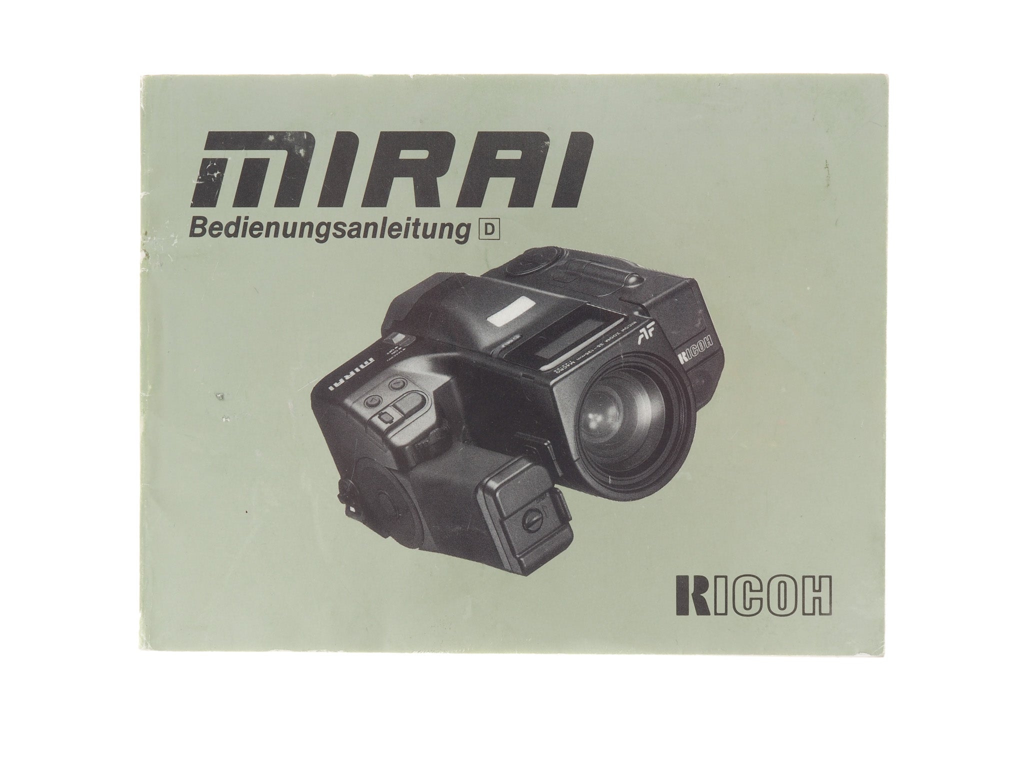 Ricoh Mirai Instructions