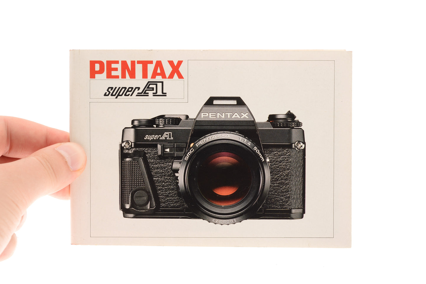 Pentax Super-A Instructions